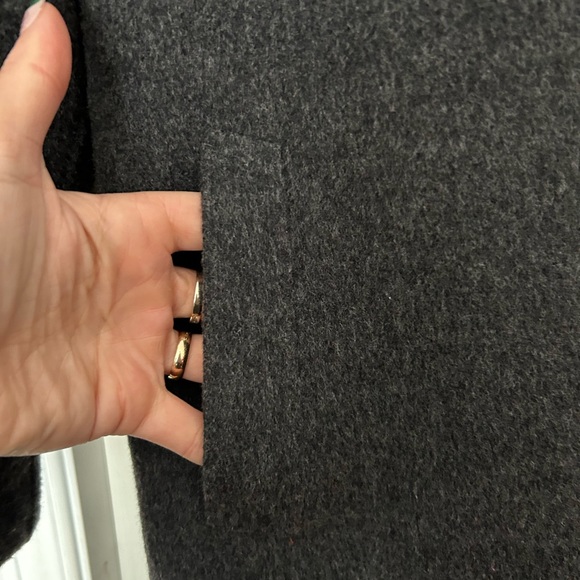 Fe Lareish wool super soft reversible cardigan/coat - Picture 3 of 5